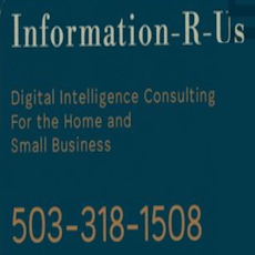 Information-R-Us, for service call 503-318-1508